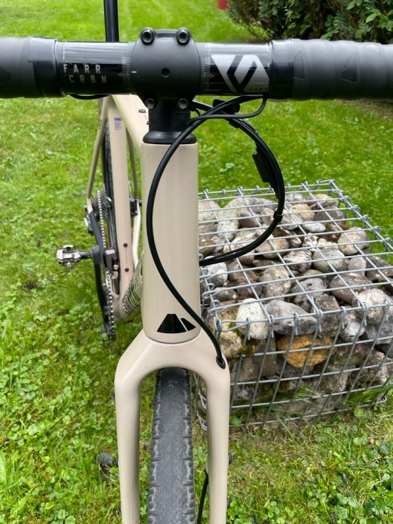 Used Canyon Grizl CF SLX 8 Di2 2024 2024 Road & Gravel, White — image 8 of 13