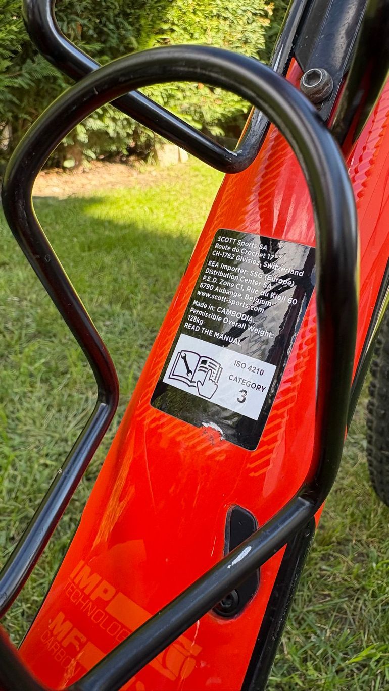 Used Scott Scale 935 2018 Mountainbike, Orange — image 8 of 15