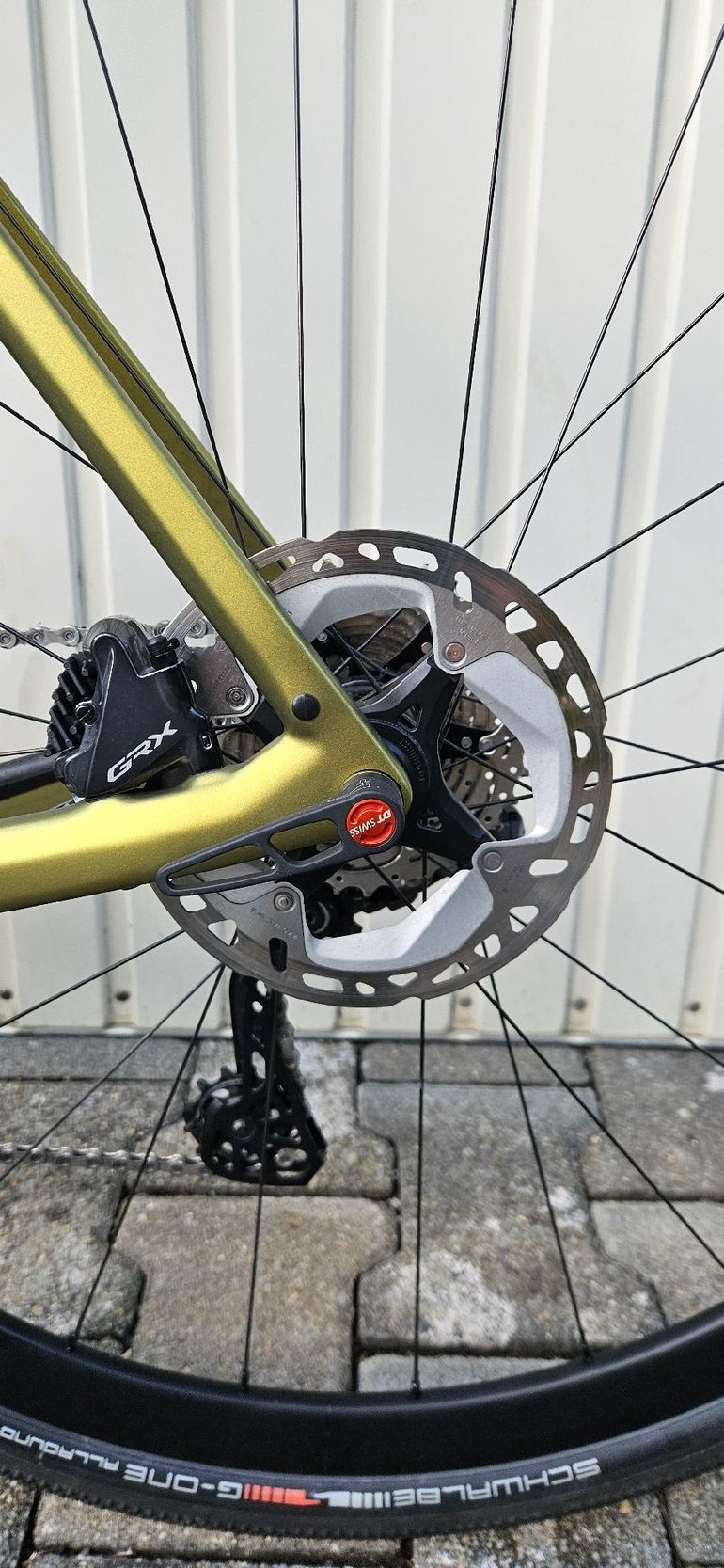 Gebrauchtes Rose BACKROAD GRX RX810 Di2 2022 2022 Road & Gravel, Grün — Bild 6 von 12