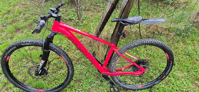 Used ROCKRIDER 500 XC Mountain Bike 27.5" Plus 12-Speed 2021 2021 Mountainbike, Red, 29 — image 2 of 5