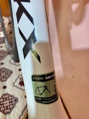 Used Eddy Merckx EMX-1 Frameset 2015 Road & Gravel, White — image 9 of 13