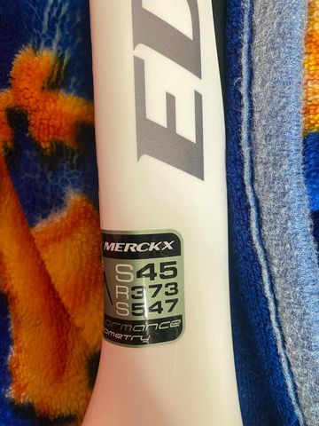 Used Eddy Merckx EMX-1 Frameset 2015 Road & Gravel, White — image 12 of 13