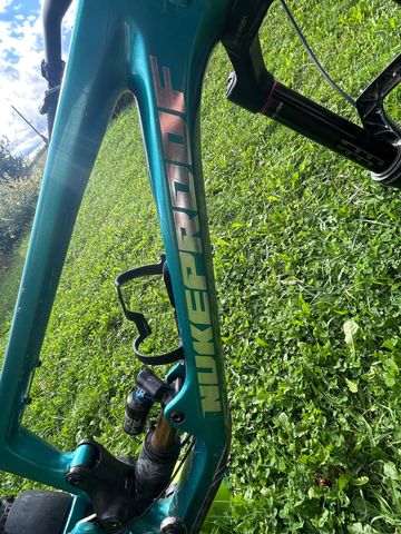Used Nukeproof Giga Sram Eagle Transmission GX 2024 Mountainbike, Green — image 5 of 12