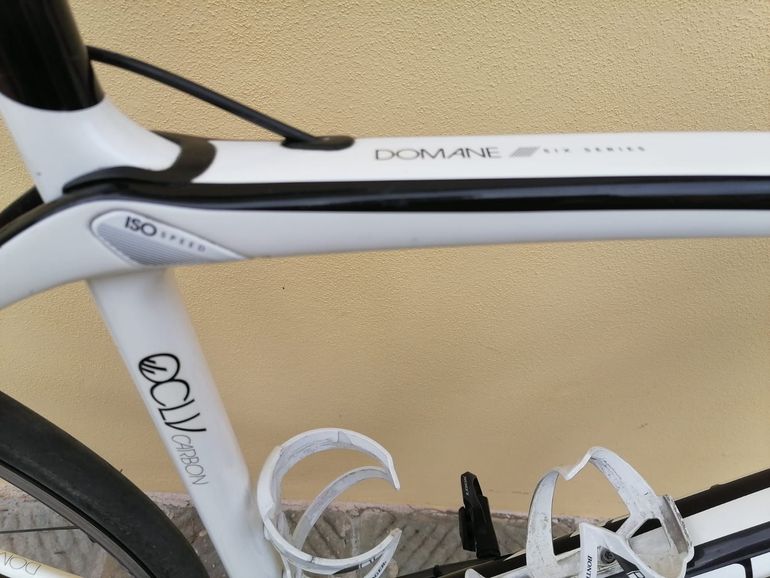Used Trek Trek Domane Serie 6 2014 Road & Gravel, Weiß — image 7 of 9
