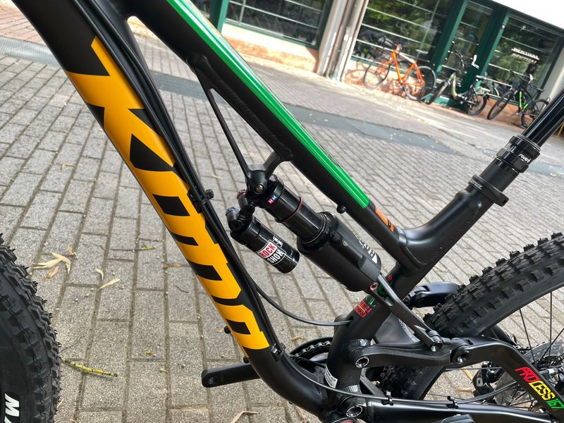 Used Kona Process 167 SRAM X01 2018 Mountainbike, Black — image 4 of 4
