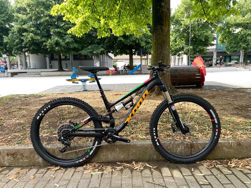 Used Kona Process 167 SRAM X01 2018 Mountainbike, Black — image 1 of 4