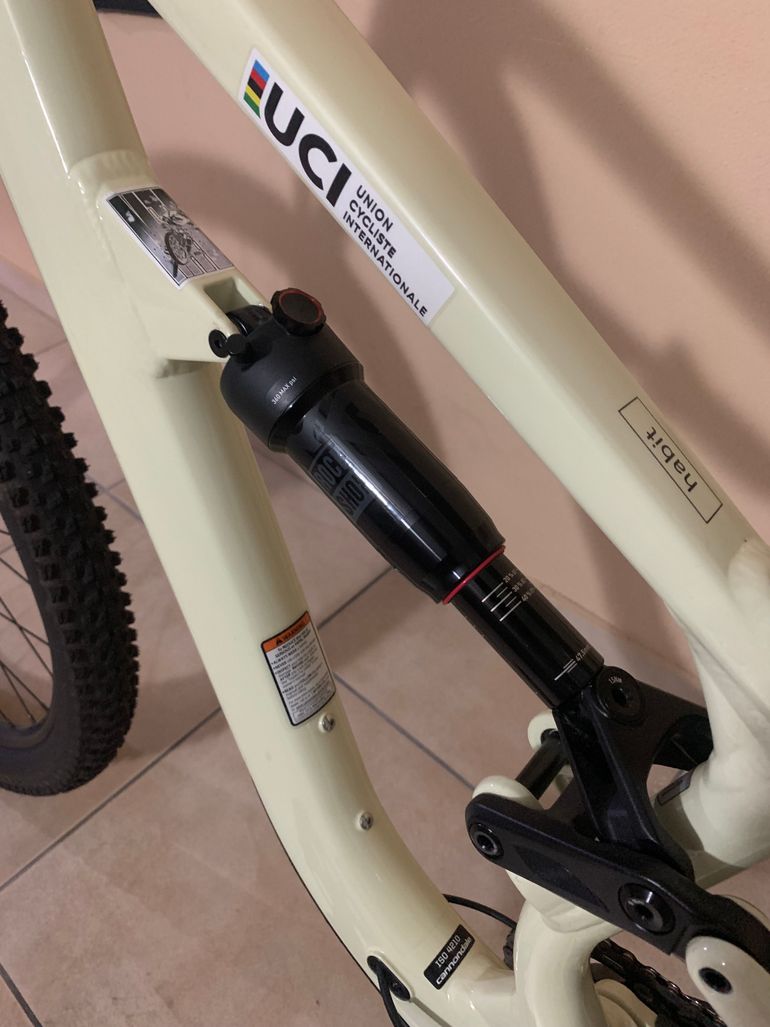 Used Cannondale Habit 4 2024 2024 Mountainbike, White, 29 — image 7 of 8