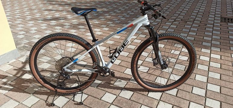 Used CUBE C62 Pro 2023 Mountainbike, White — image 5 of 6