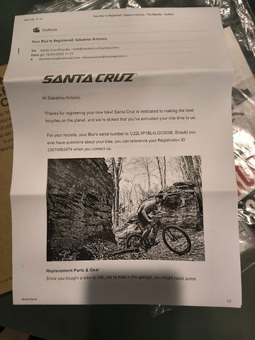 Used Santa Cruz Blur SRAM NX Eagle 2025 Mountainbike, Light Gray, 29 — image 7 of 7