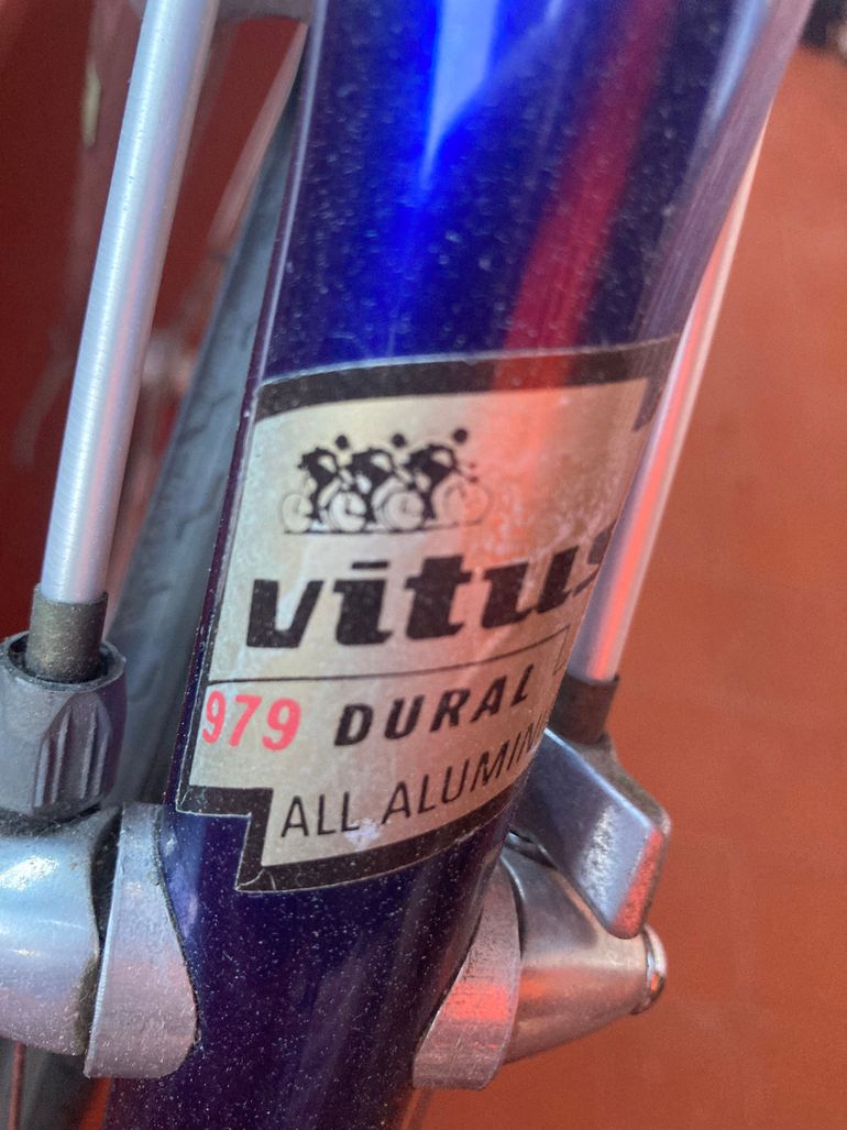 Used Vitus 979 Dural 1990 Road & Gravel, Blue — image 3 of 3