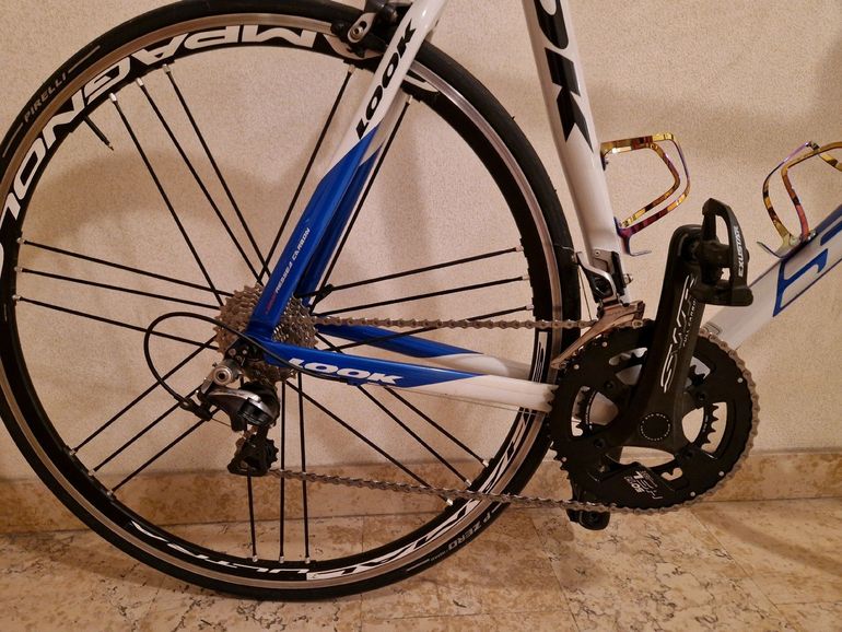 Used Look 595 ULTRA 2007 Road & Gravel, Blue — image 3 of 5
