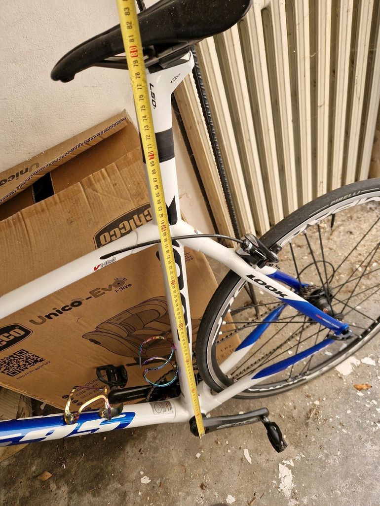 Used Look 595 ULTRA 2007 Road & Gravel, Blue — image 6 of 9