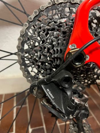 Used Lee Cougan Lee Cougan Front 2022 Mountainbike, Red, 27.5 (650B) — image 3 of 6