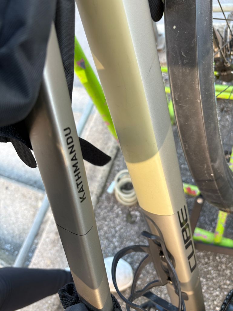 Used CUBE Kathmandu CPS Pro 2023 Road & Gravel, Light Gray — image 5 of 9