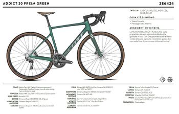 Used Scott Addict 20 2022 2022 Road & Gravel, Green — image 12 of 12