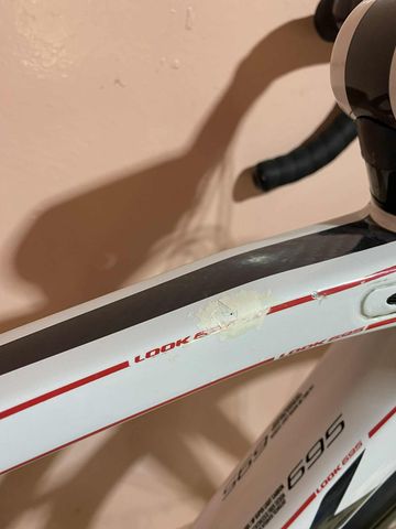Look 695 2015 Road & Gravel usato, Bianco — immagine 10 di 25