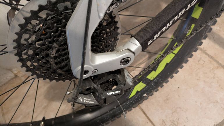 Used Haibike Xduro SRAM EX1 2017 Mountainbike, Light Gray — image 3 of 6
