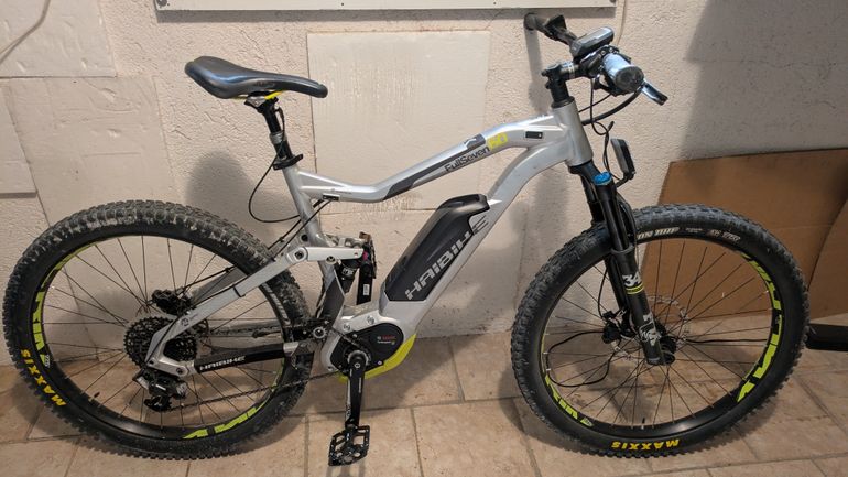 Used Haibike Xduro SRAM EX1 2017 Mountainbike, Light Gray — image 1 of 6