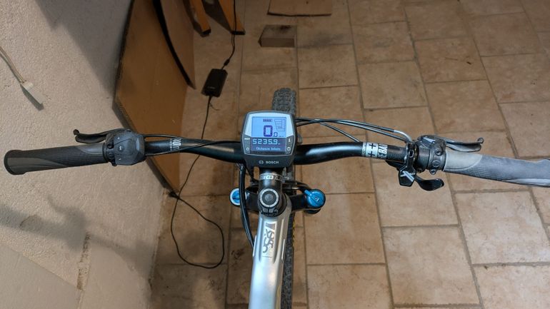 Used Haibike Xduro SRAM EX1 2017 Mountainbike, Light Gray — image 5 of 6