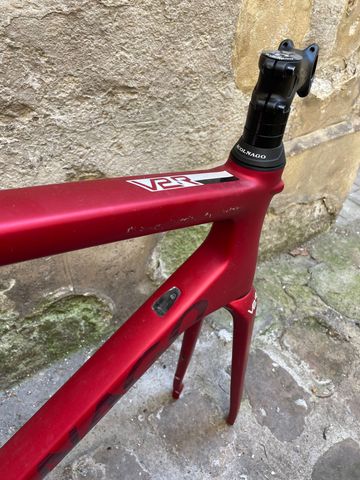 Used Colnago V2-R Disc Frameset 2018 Road & Gravel, Red — image 2 of 4