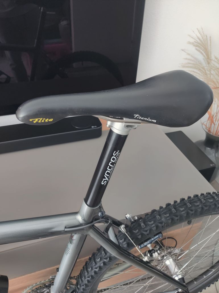 Used Klein Pulse 1995, 20", Pudget Morning, Full XTR, Syncros Special, Stunning Collectors Item! 1995 Mountainbike, Light Gray, 26 — image 39 of 76