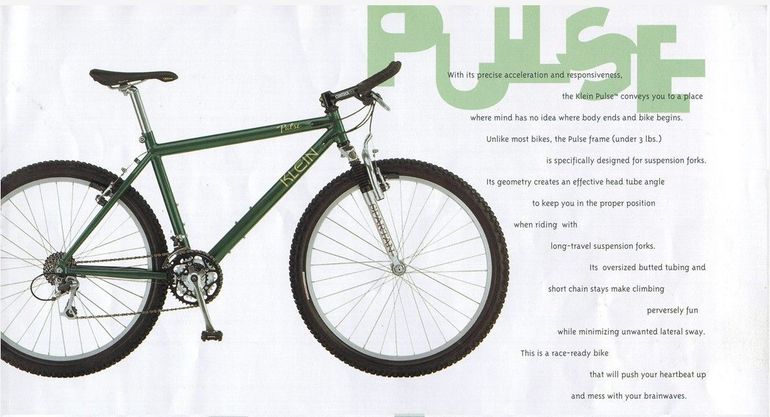 Used Klein Pulse 1995, 20", Pudget Morning, Full XTR, Syncros Special, Stunning Collectors Item! 1995 Mountainbike, Light Gray, 26 — image 6 of 76