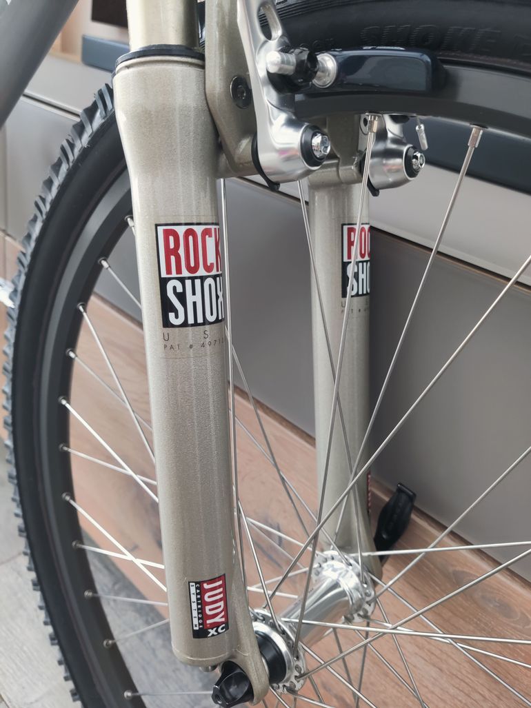 Used Klein Pulse 1995, 20", Pudget Morning, Full XTR, Syncros Special, Stunning Collectors Item! 1995 Mountainbike, Light Gray, 26 — image 15 of 76