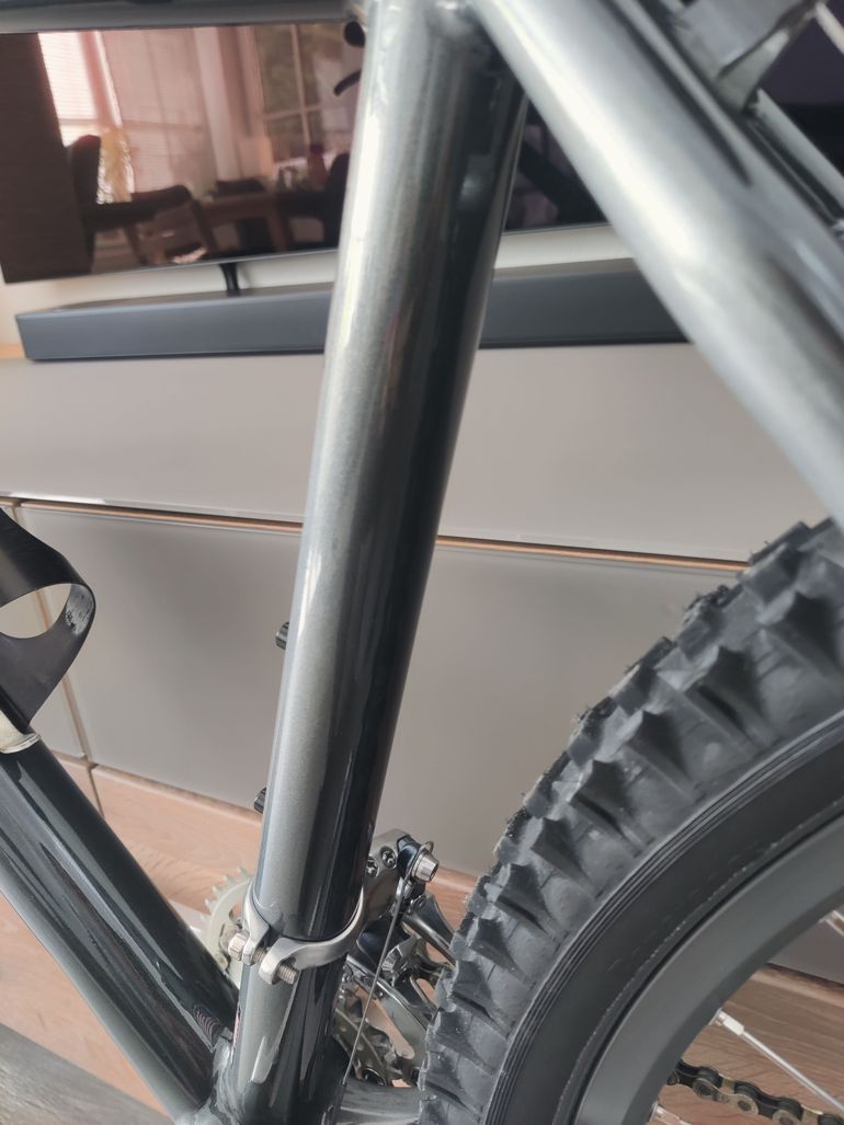Used Klein Pulse 1995, 20", Pudget Morning, Full XTR, Syncros Special, Stunning Collectors Item! 1995 Mountainbike, Light Gray, 26 — image 42 of 76
