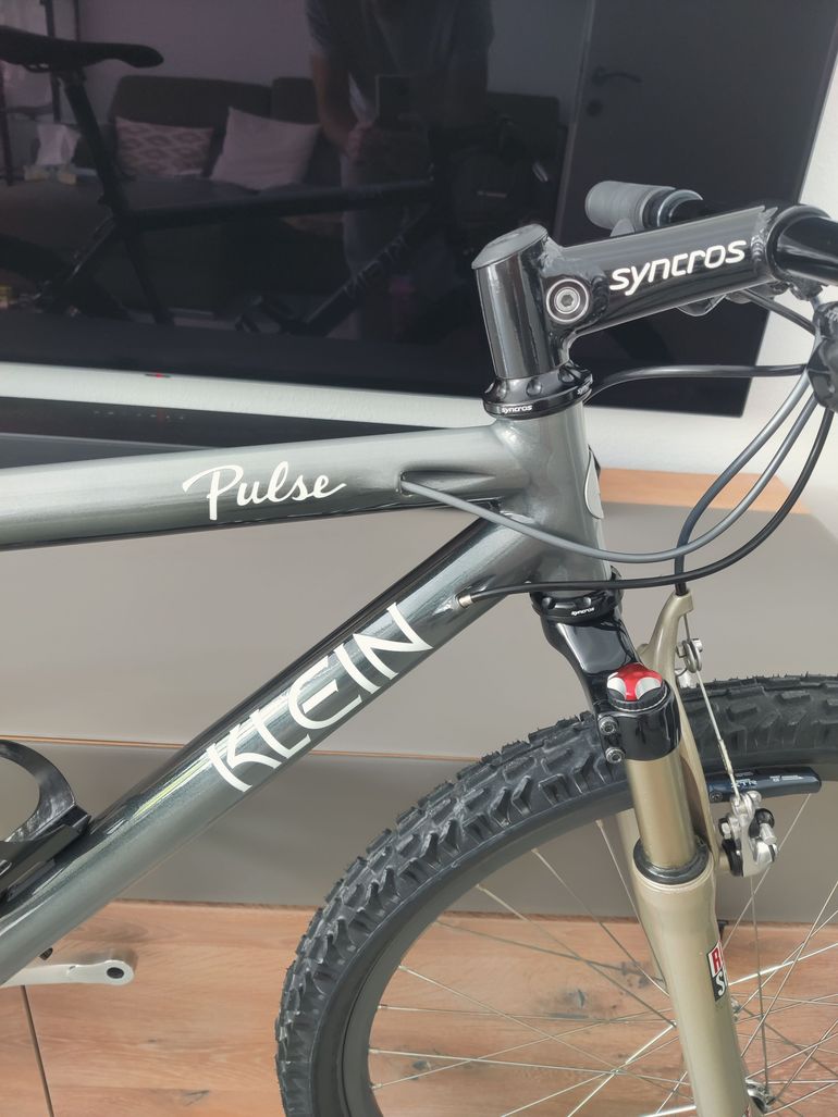 Used Klein Pulse 1995, 20", Pudget Morning, Full XTR, Syncros Special, Stunning Collectors Item! 1995 Mountainbike, Light Gray, 26 — image 5 of 76