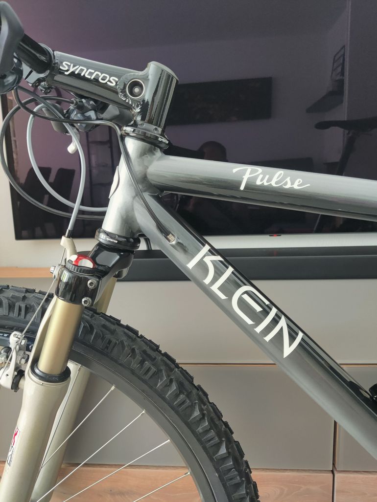Used Klein Pulse 1995, 20", Pudget Morning, Full XTR, Syncros Special, Stunning Collectors Item! 1995 Mountainbike, Light Gray, 26 — image 26 of 76