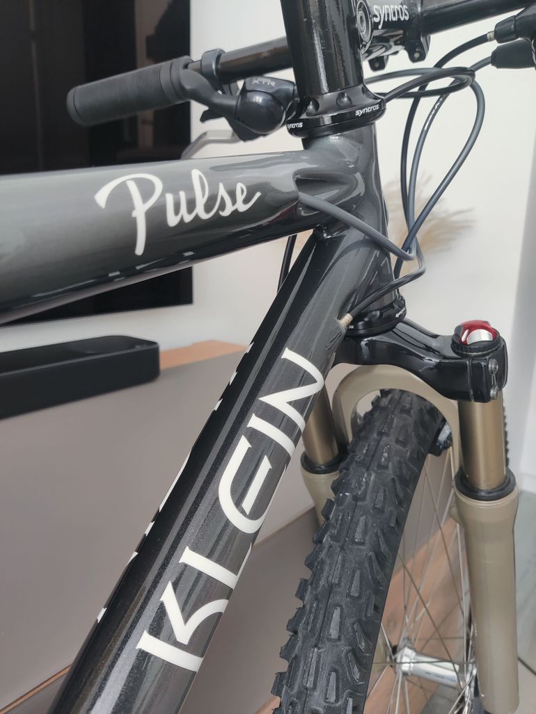 Used Klein Pulse 1995, 20", Pudget Morning, Full XTR, Syncros Special, Stunning Collectors Item! 1995 Mountainbike, Light Gray, 26 — image 70 of 76
