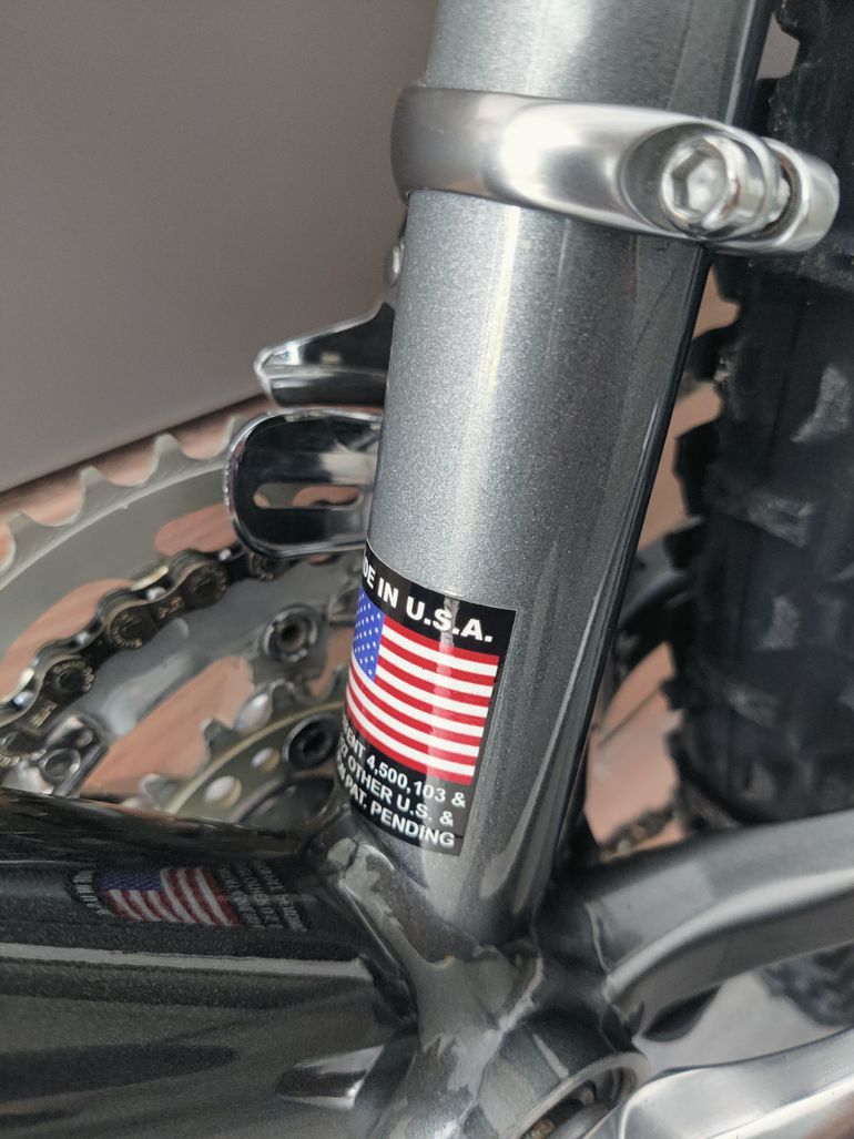 Used Klein Pulse 1995, 20", Pudget Morning, Full XTR, Syncros Special, Stunning Collectors Item! 1995 Mountainbike, Light Gray, 26 — image 32 of 76