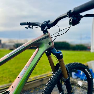 Used Cannondale Jekyll SRAM GX Eagle 2023 Mountainbike, Green — image 2 of 3