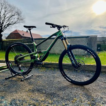 Used Cannondale Jekyll SRAM GX Eagle 2023 Mountainbike, Green — image 1 of 3