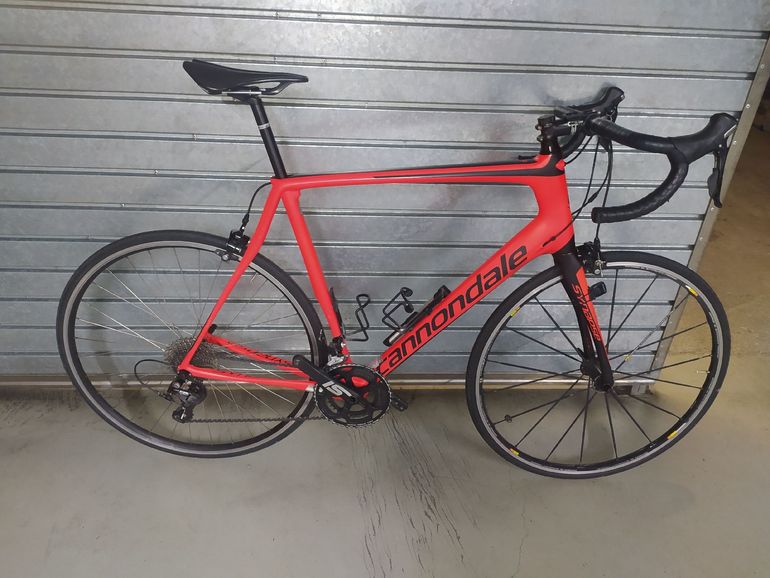 Used Cannondale Synapse Carbon 105 2017 2017 Road & Gravel, Orange — image 1 of 3