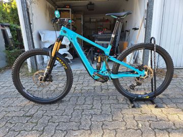 Used Yeti 160e Sram Eagle Transmission XX 2022 Mountainbike, Blue — image 2 of 10