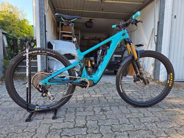 Used Yeti 160e Sram Eagle Transmission XX 2022 Mountainbike, Blue — image 1 of 10