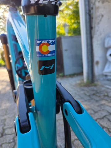 Used Yeti 160e Sram Eagle Transmission XX 2022 Mountainbike, Blue — image 6 of 10