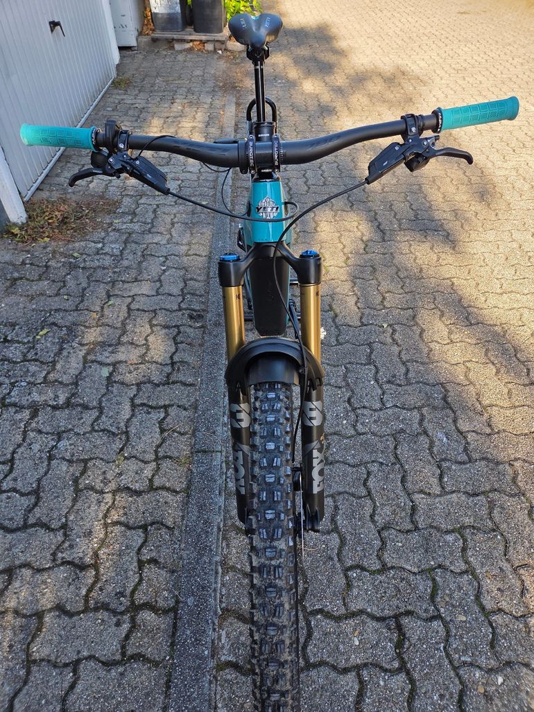 Used Yeti 160e Sram Eagle Transmission XX 2022 Mountainbike, Blue — image 10 of 10