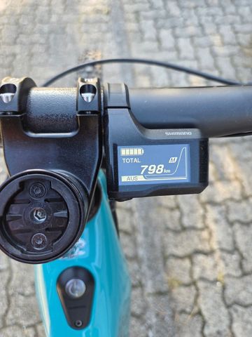 Used Yeti 160e Sram Eagle Transmission XX 2022 Mountainbike, Blue — image 9 of 10