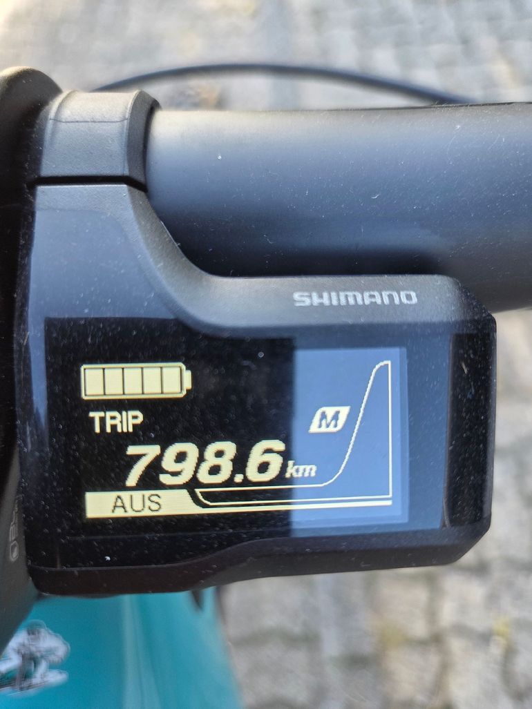 Used Yeti 160e Sram Eagle Transmission XX 2022 Mountainbike, Blue — image 8 of 10
