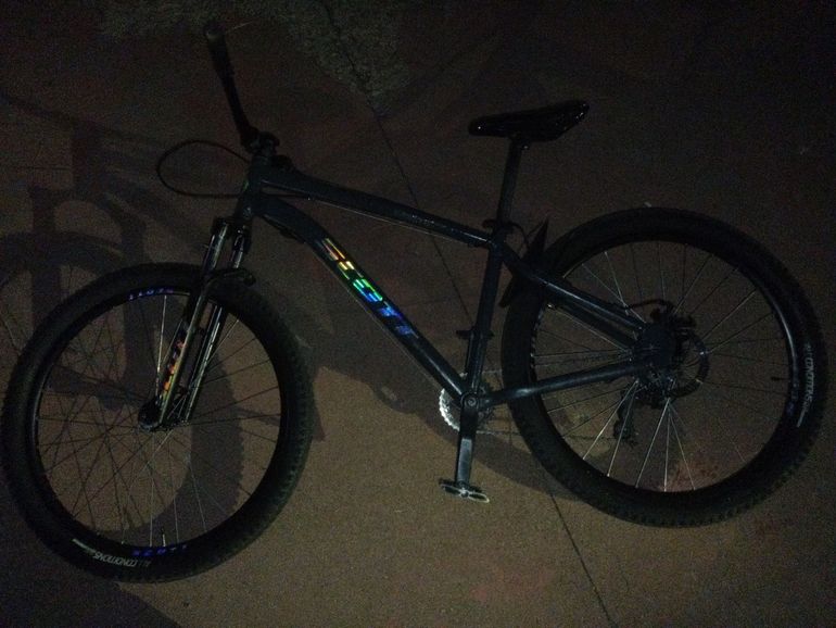 Used ROCKRIDER Inch Microshift 2023 Mountainbike, Light Gray — image 2 of 4