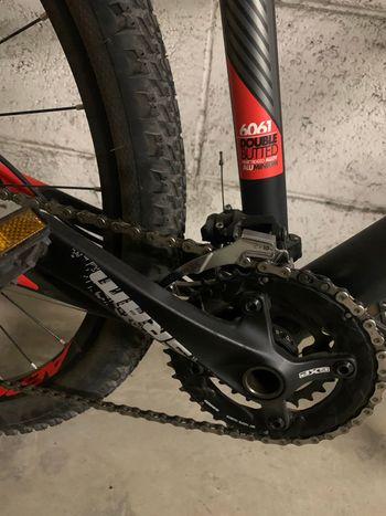 ROCKRIDER ST 560, 2019 2019 Mountainbike de segunda mano, Rojo — imagen 4 de 5