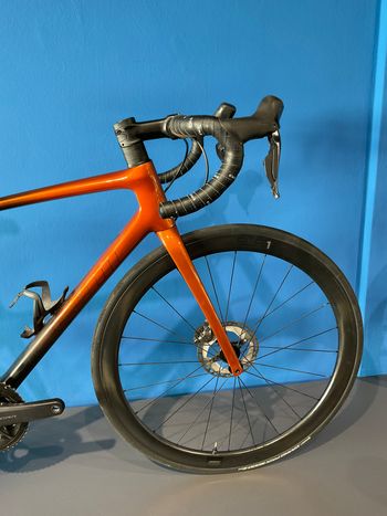 Used Giant TCR Advanced Pro Disc 0 Ultegra Di2 2022 2022 Road & Gravel, Naranja — image 3 of 4