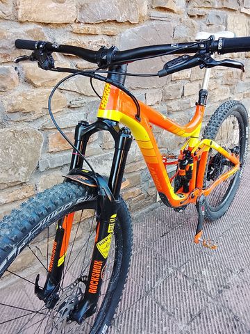Giant Reign 27.5 1 2015 2015 Mountainbike usato, Arancione — immagine 14 di 15