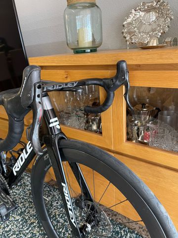 Ridley Noah Campagnolo Super Record EPS 2022 Road & Gravel usato, Nero — immagine 2 di 9