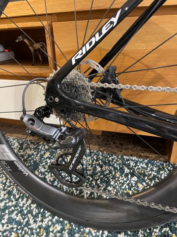 Ridley Noah Campagnolo Super Record EPS 2022 Road & Gravel usato, Nero — immagine 8 di 9