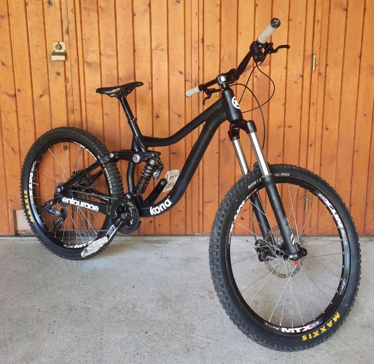 Used Kona Entourage 2012 2012 Mountainbike, Black, 26 — image 4 of 7