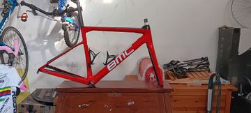 Tweedehands BMC Teammachine SLR01 DISC THREE 2019 Frameset 2019 Road & Gravel — afbeelding 3 van 4