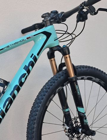 Gebrauchtes Bianchi METHANOL CV RS 2022 Mountainbike, Blau, 29 — Bild 4 von 5
